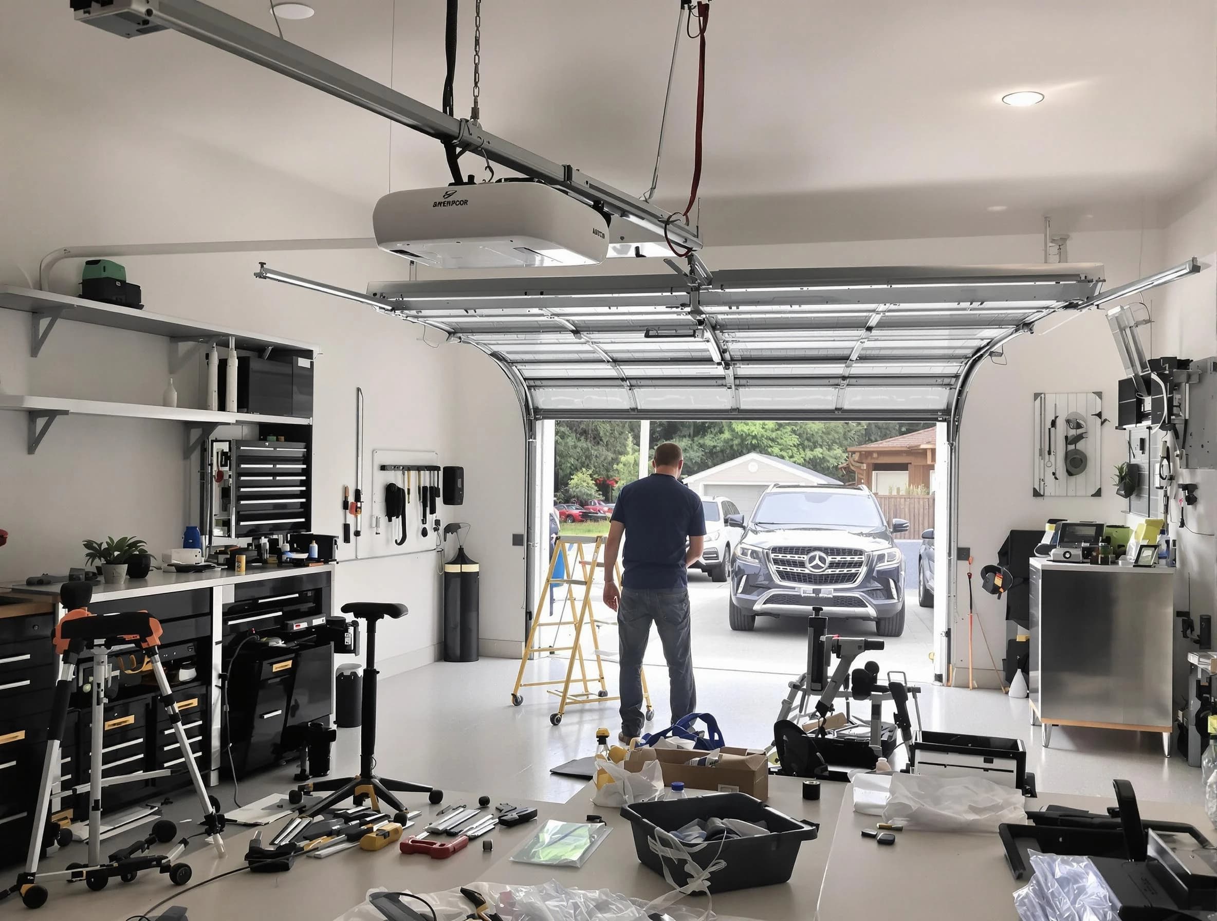 Garage door opener installation by North Druid Hills Garage Door Repair in North Druid Hills