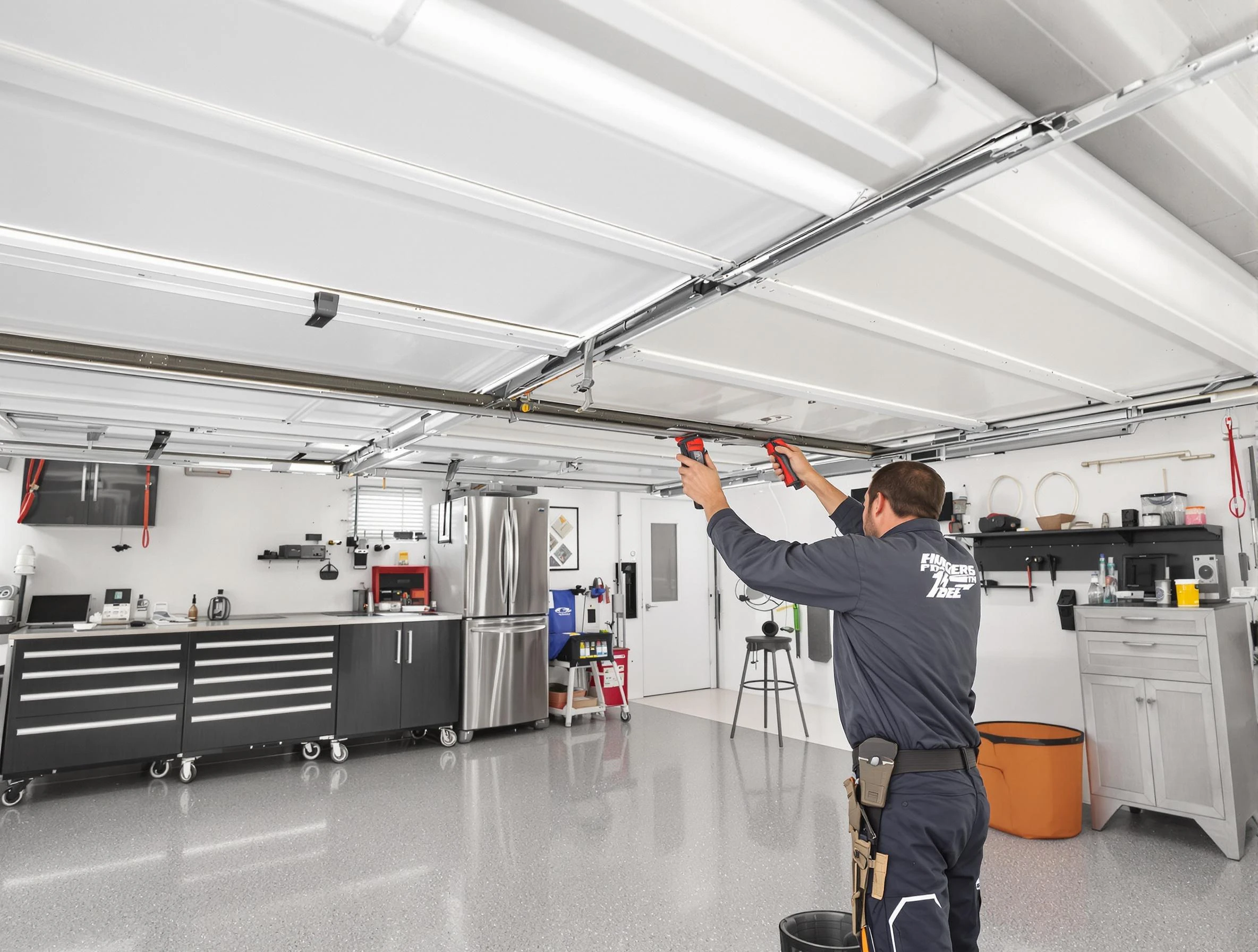 Overhead garage door repair service by North Druid Hills Garage Door Repair in North Druid Hills